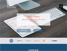 Tablet Screenshot of linksadvisory.com